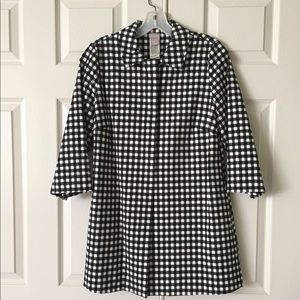 Chico’s Swing Coat, 3/4 Sleeve, Size 0, US 4-6